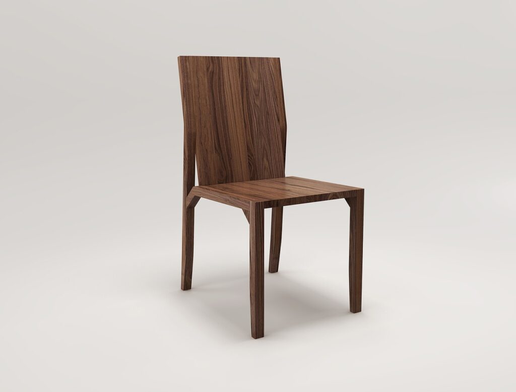 chair, furniture, wood